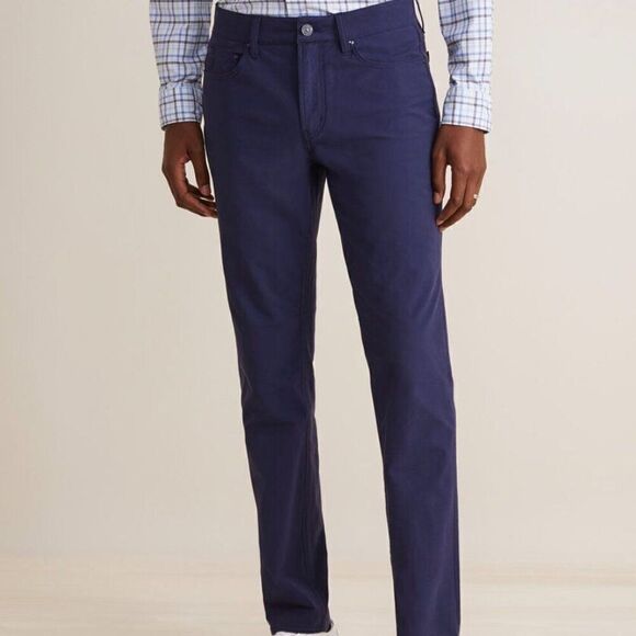 Vineyard Vines On-The Go Navy Athleisure Performance Pants in Size 40W x 38L - Picture 5 of 8